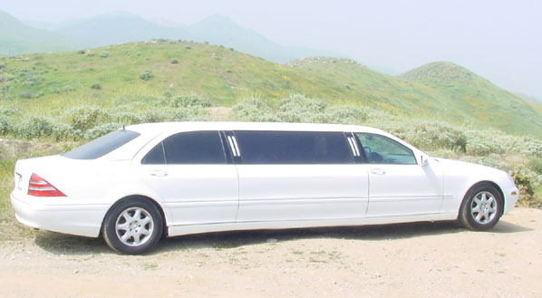 Orange County Mercedes Limousine Anaheim Stretch Mercedes