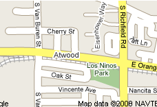 Atwood Map Limousine Service in Orange County