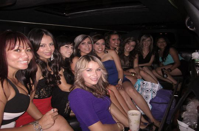 Bachelorette Party Limo Orange County Bachelor Party Limousine - Los Angeles Bachelorette Party Limousines